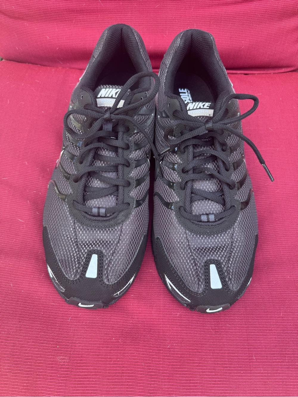 Nike Men’s air max torch 4 Black Athletic Running Shoes